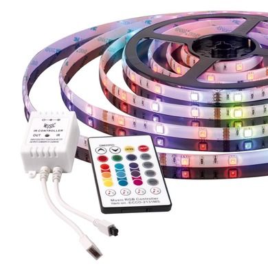 Activejet, taśma muzyczna LED, AJE-LED Music Stripe, 3 m, multikolor, IP65