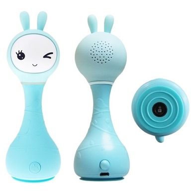Alilo, Króliczek Smarty Bunny, zabawka interaktywna, niebieska