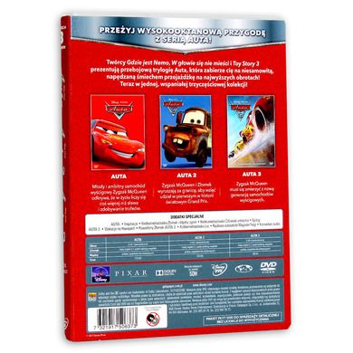 Auta 1-3. 3DVD