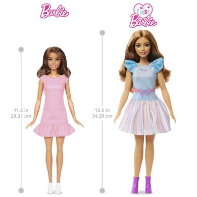 Barbie, Moja Pierwsza Barbie, zestaw z lalką i króliczkiem
