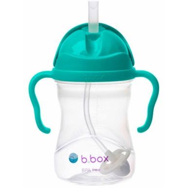 B.Box, bidon ze słomką, morski, 240 ml