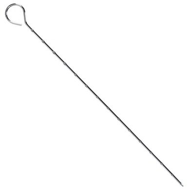 BBQ, szpikulce do szaszłyków, metalowe, 8 szt., 27,5 cm