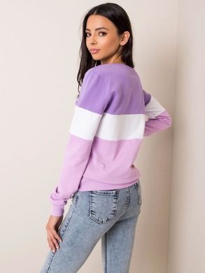 Bluza damska, fioletowa, Rue Paris