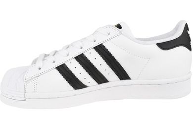Buty sportowe chłopięce, białe, Adidas Superstar J