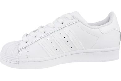Buty sportowe dziecięce, białe, Adidas Superstar J