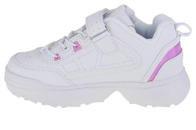 Buty sportowe dziewczęce, białe, Kappa Rave GC K