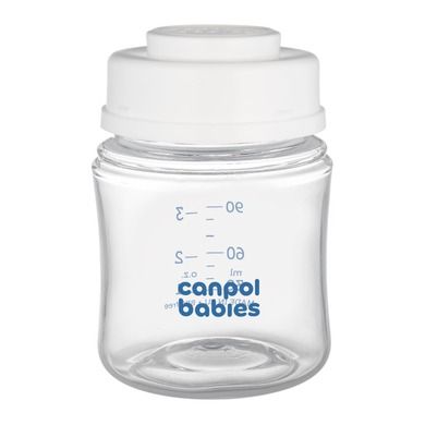 Canpol babies, zestaw butelek do przechowywania pokarmu, 120 ml, 3 szt.