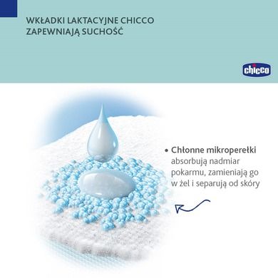 Chicco, wkładki laktacyjne, czarne, 60 szt.