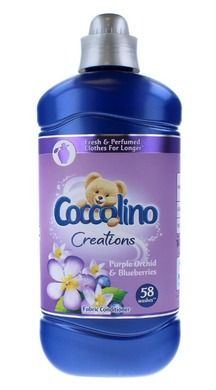 Coccolino, Creations, płyn do płukania tkanin, purple orchid & blueberries, 1450 ml
