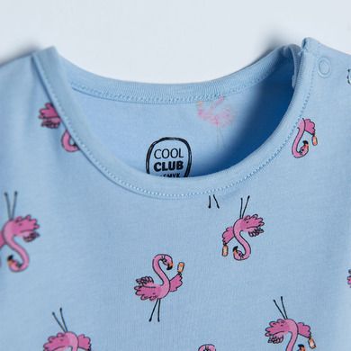 Cool Club, Body dziewczęce z krótkim rękawem, niebieskie