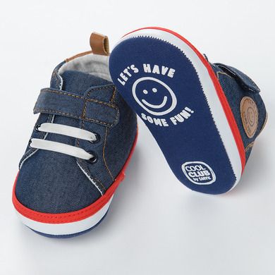 Cool Club, Buciki niechodki chłopięce, denim