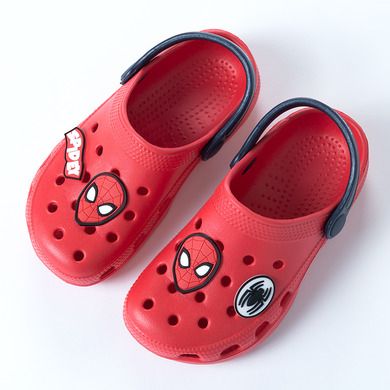 Cool Club, Klapki chłopięce, czerwone, Spider-Man