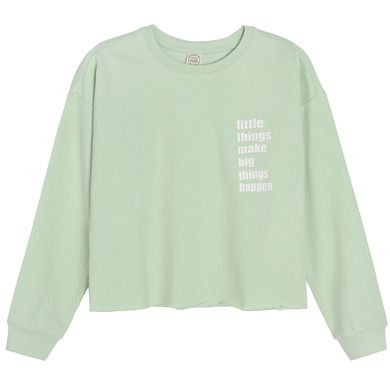 Cool Club, Komplet dziewczęcy, Bluza, Szorty, zielony