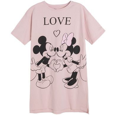 Cool Club, Koszula nocna dziewczęca z krótkim rękawem, różowa, Disney