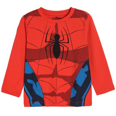 Cool Club, Piżama chłopięca, czerwono-niebieska, Spider-Man
