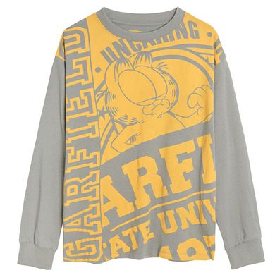 Cool Club, Piżama chłopięca, khaki, Garfield