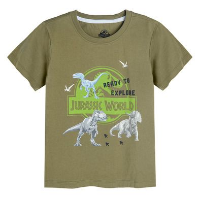 Cool Club, Piżama chłopięca, khaki, Jurassic World