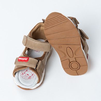 Cool Club, Sandały chłopięce, pachnące, brązowe, skórzana wkładka, Fisher-Price