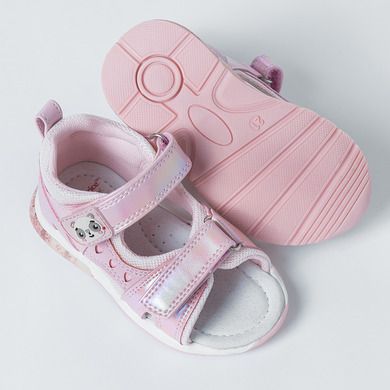 Cool Club, Sandały dziewczęce, pachnące, różowe, skórzana wkładka, Fisher-Price
