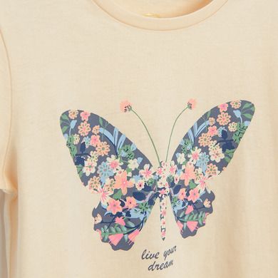 Cool Club, T-shirt dziewczęcy, jasnożółty