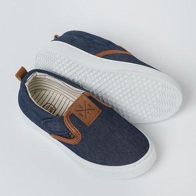 Cool Club, Trampki slip on chłopięce, denim