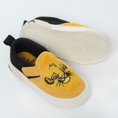 Cool Club, Trampki slip on chłopięce, żółte, Król Lew
