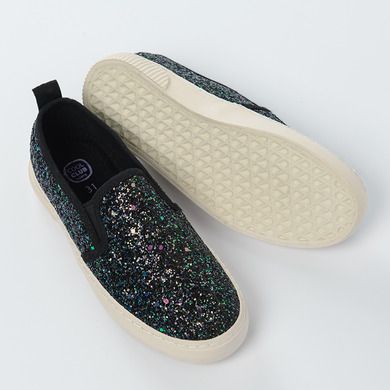 Cool Club, Trampki slip on dziewczęce, czarne