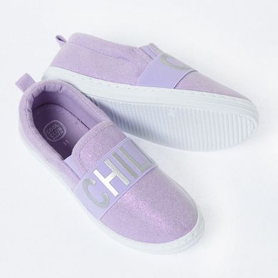 Cool Club, Trampki slip on dziewczęce, jasnofioletowe