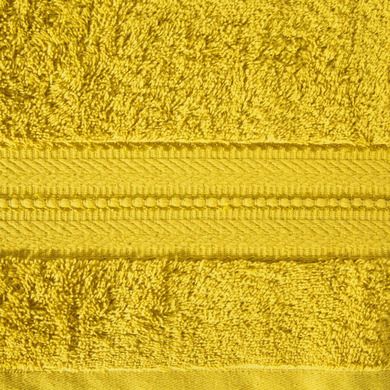 Daniel, ręcznik jednokolorowy z prostą bordiurą, 50-90 cm