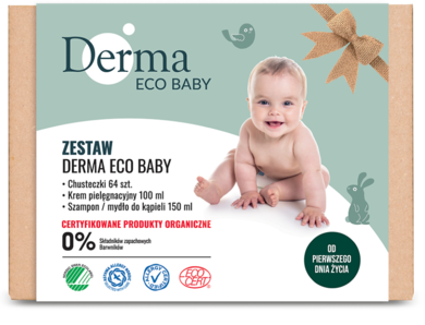 Derma, Eco Baby, Zestaw wyprawkowy do pielęgnacji dziecka