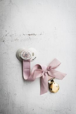 Elodie Details, Powder Pink, zawieszka do smoczka