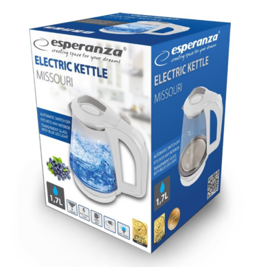 Esperanza Missouri, czajnik elektryczny, EKK024W