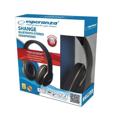 Esperanza, słuchawki bezprzewodowe, bluetooth, Shange, EH220