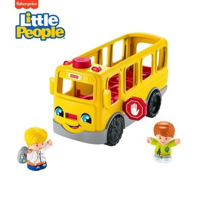 Fisher-Price, Little People, Autobus Małego Odkrywcy, zabawka z figurkami
