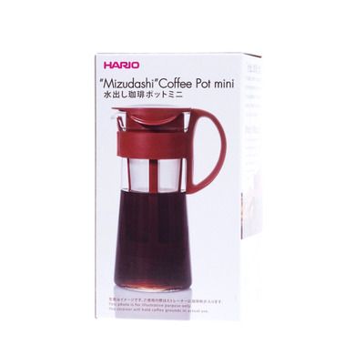 Hario, zaparzacz do kawy na zimno Mizudashi Coffee Pot Mini, brązowy, 600 ml