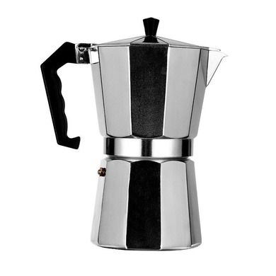 Kawiarka o pojemności 12 filiżanek, gaz, srebrna, 600 ml