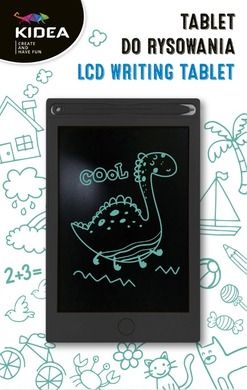 Kidea, tablet do rysowania, LCD 8", czarny