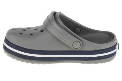 Klapki chłopięce, szare, Crocs Crocband Clog K