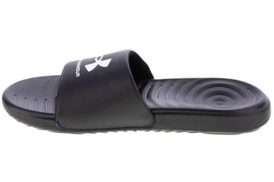 Klapki męskie, czarne, Under Armour Ansa Fixed Slides