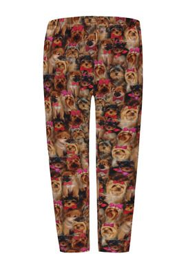 Legginsy dziewczęce, mix, pieski, Königsmuhle