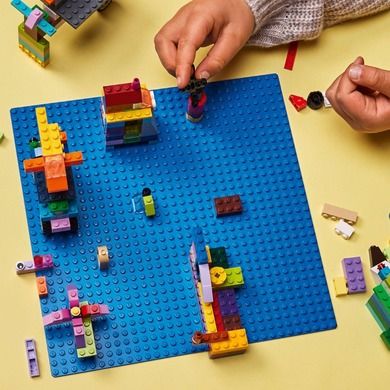 LEGO Classic, Niebieska płytka konstrukcyjna, 11025