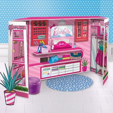 Lisciani, Barbie, Fashion Boutique, domek z lalką