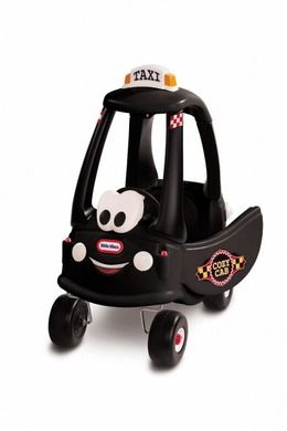 Little Tikes, Cozy Coupe, Taxi, jeździk, czarny