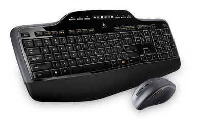 Logitech, zestaw bezprzewodowy klawiatura i mysz MK710 920-002440