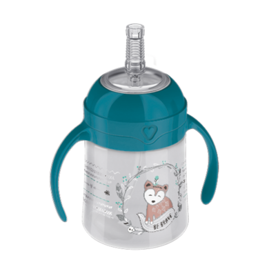 Lovi, Straw Beginner, Indian Summer, kubek ze słomką, 150 ml