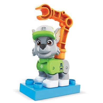 Mega Bloks, Psi Patrol, figurka do budowania Rocky, klocki, 3 elementy