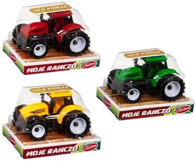 Mega Creative, Moje ranczo, Traktor, pojazd, 10 cm