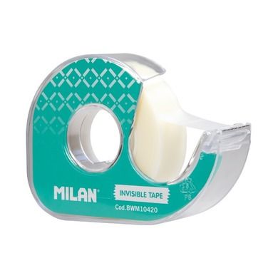 Milan, taśma samoprzylepna, niewidoczna, z dyspenserem, 19 mm x 33 m
