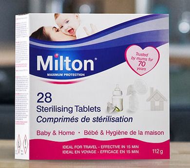 Milton, dezynfekujące tabletki do rozpuszczania w wodzie, 28 szt.