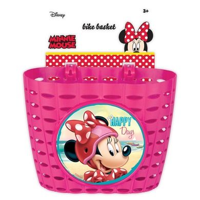 Myszka Minnie, koszyczek rowerowy